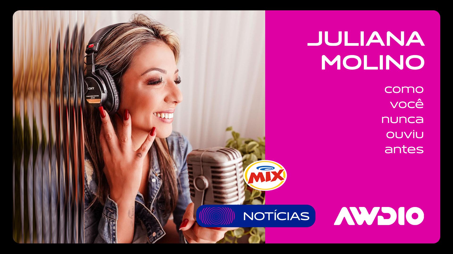 AWDIO — aplicação da marca / 8
