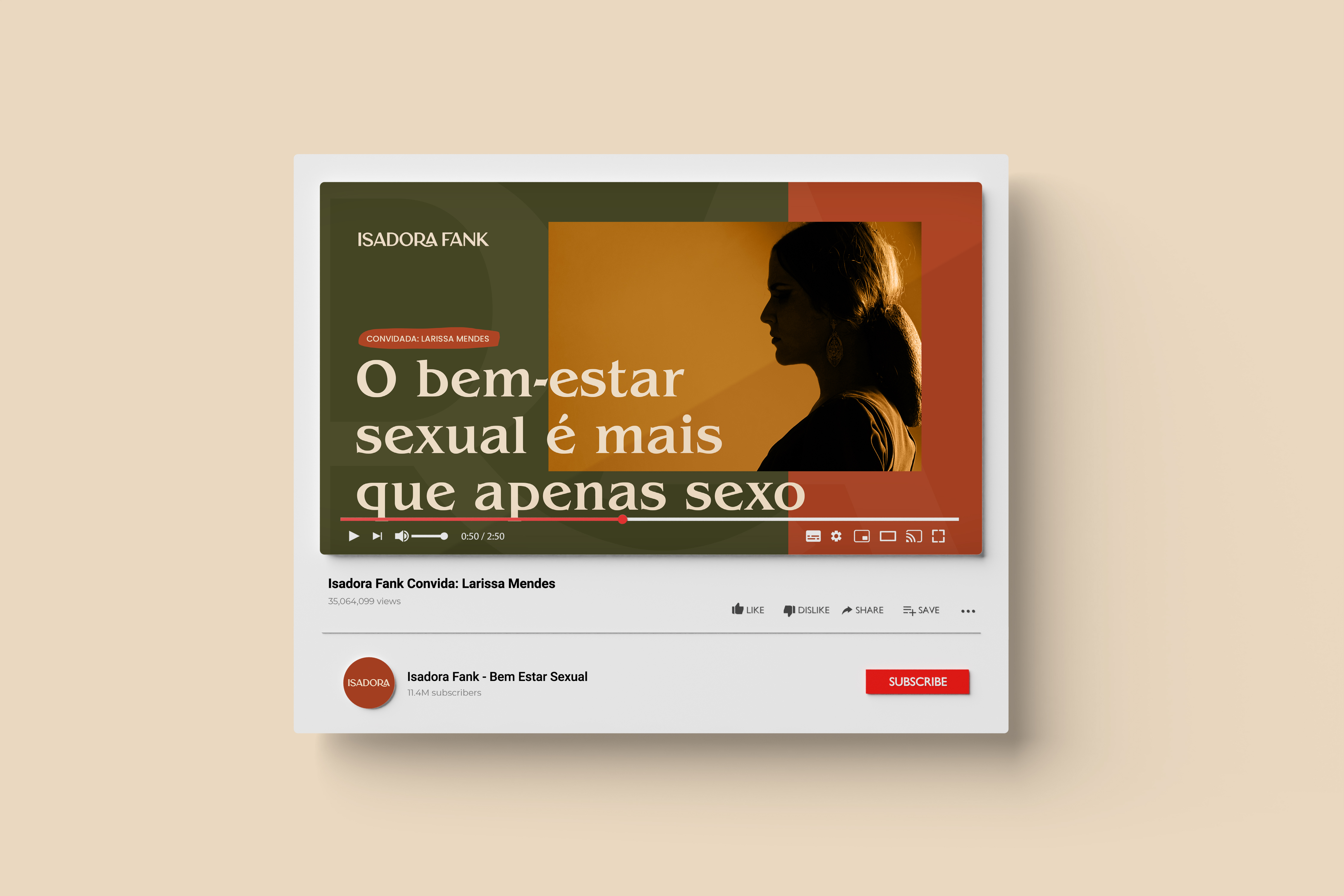 Isadora Fank — aplicação da marca / 8