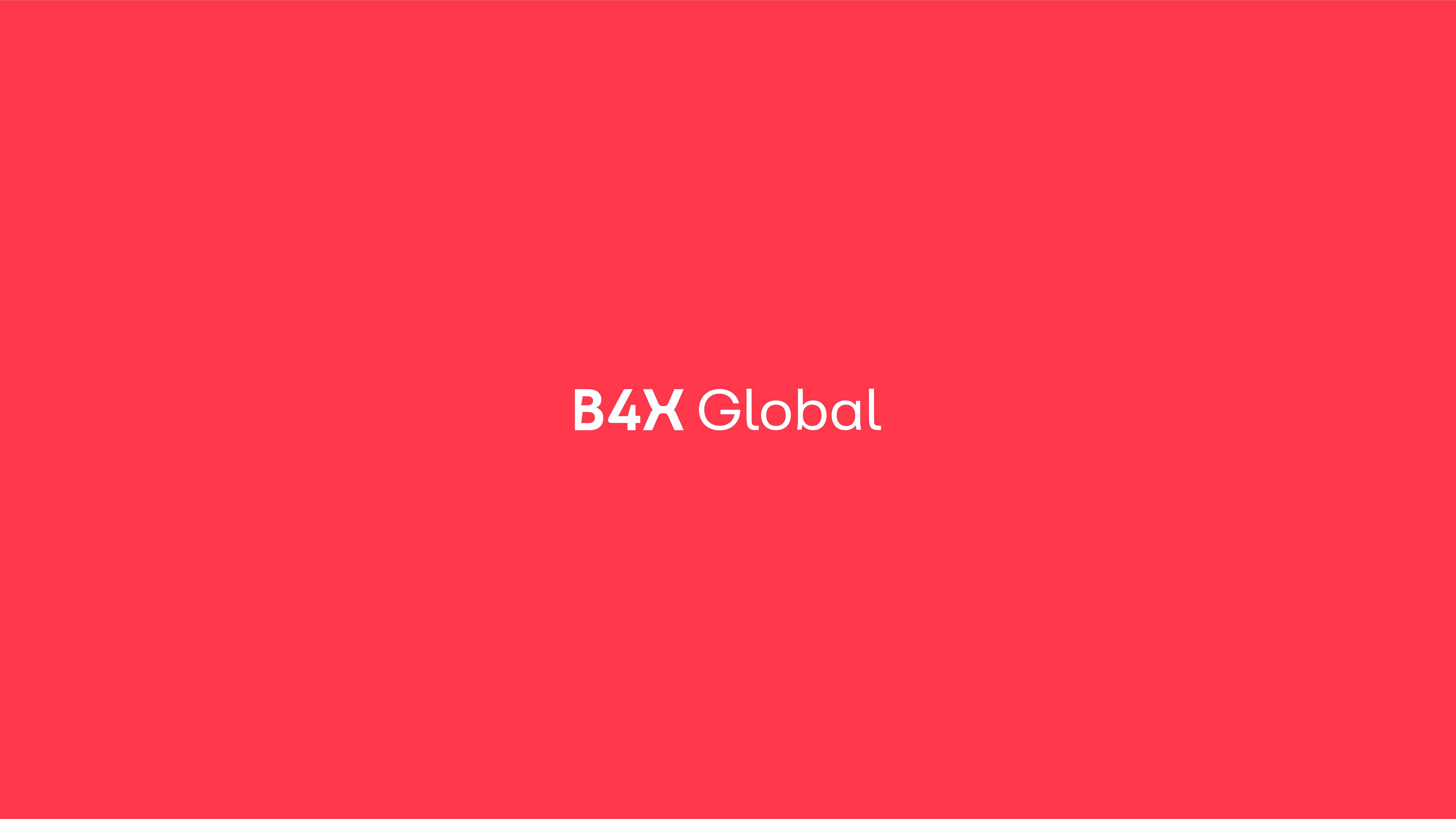 B4X Global — aplicação da marca / 3
