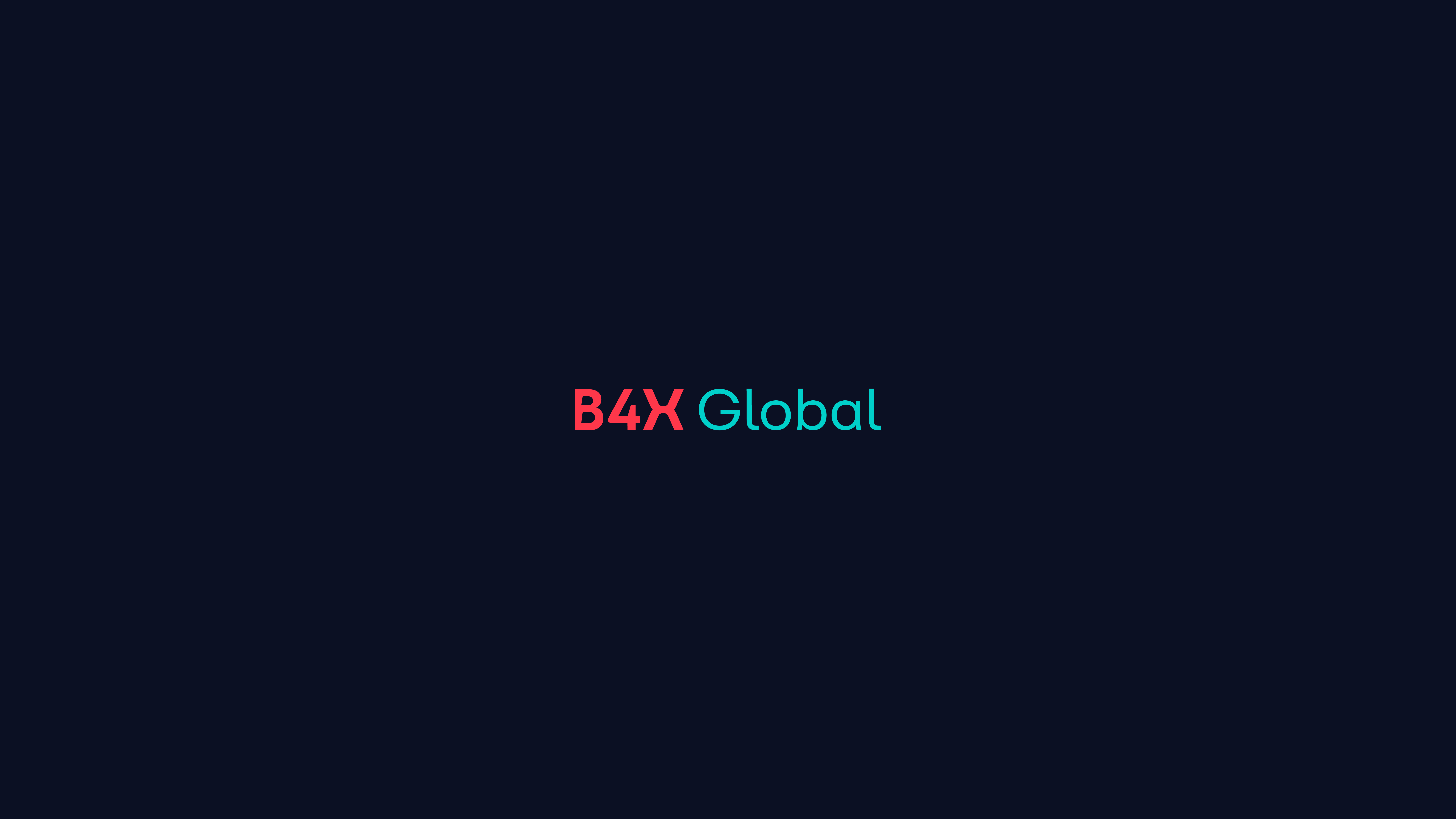 B4X Global — aplicação da marca / 2